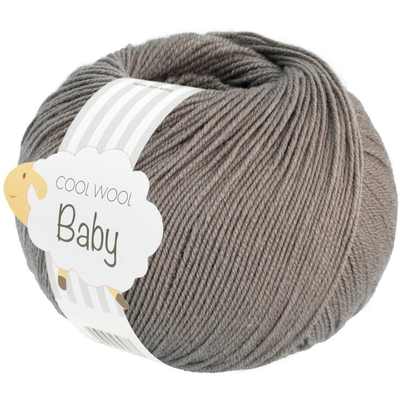 Lana Grossa Cool Wool Baby 324 Pärlgrå