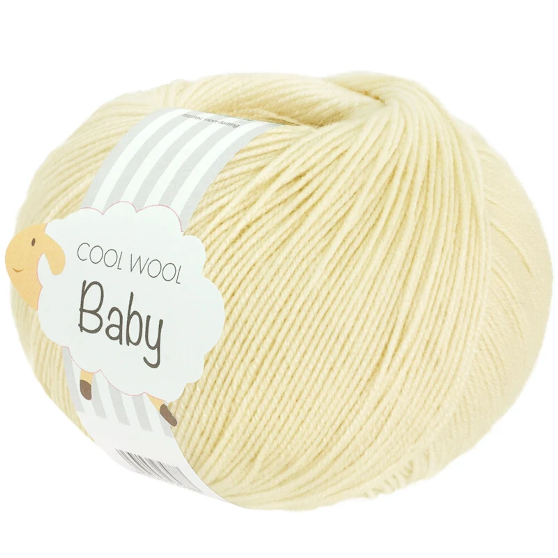 Lana Grossa Cool Wool Baby 347 Blekgul