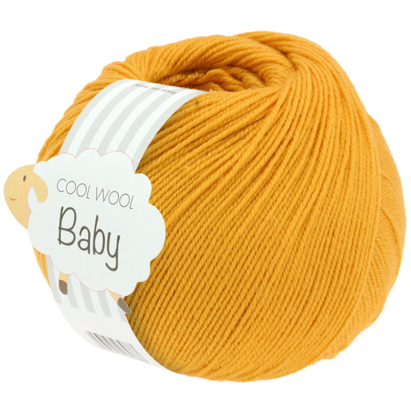 Lana Grossa Cool Wool Baby 280 Saffransgul