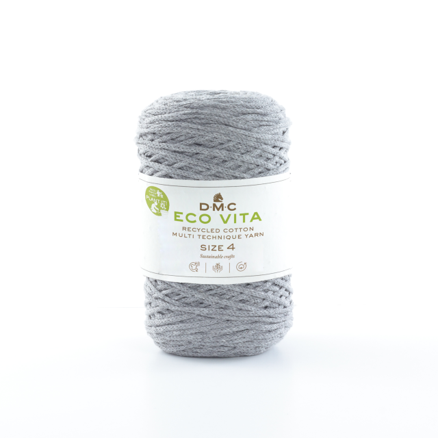 DMC Eco Vita 4 Garn Unicolor 122 Light grey