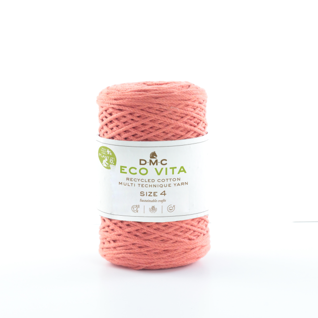 DMC Eco Vita 4 Garn Unicolor 15 Salmon