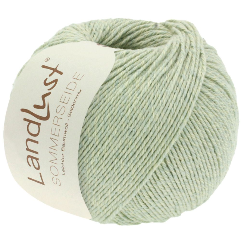 Lana Grossa Landlust Sommerseide 40 Lindgrön