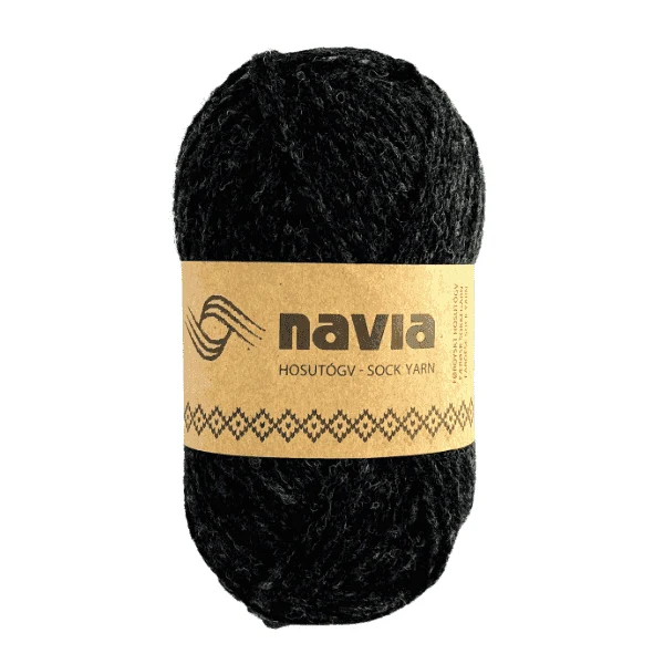 Navia Sock Yarn 504 Koksgrå
