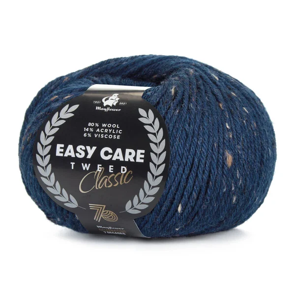 Mayflower Easy Care Classic Tweed 509 Midnattsblå