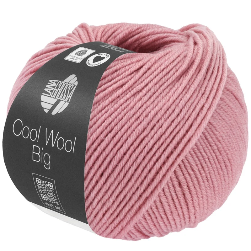 Lana Grossa Cool Wool Big 1697 Rosa melerad