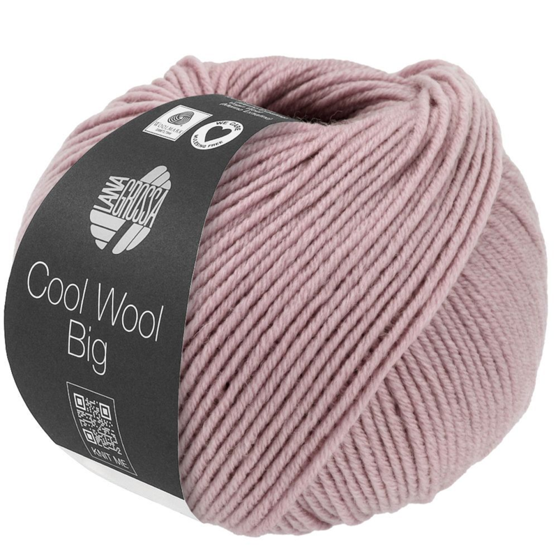 Lana Grossa Cool Wool Big 1033 Grårosa