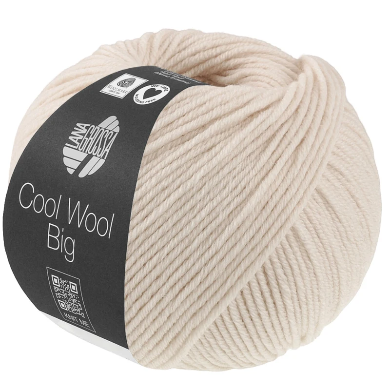 Lana Grossa Cool Wool Big 1046 Kräm