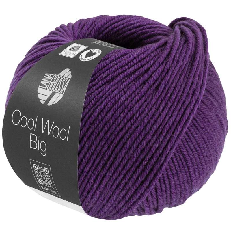 Lana Grossa Cool Wool Big 1699 Violett melerad