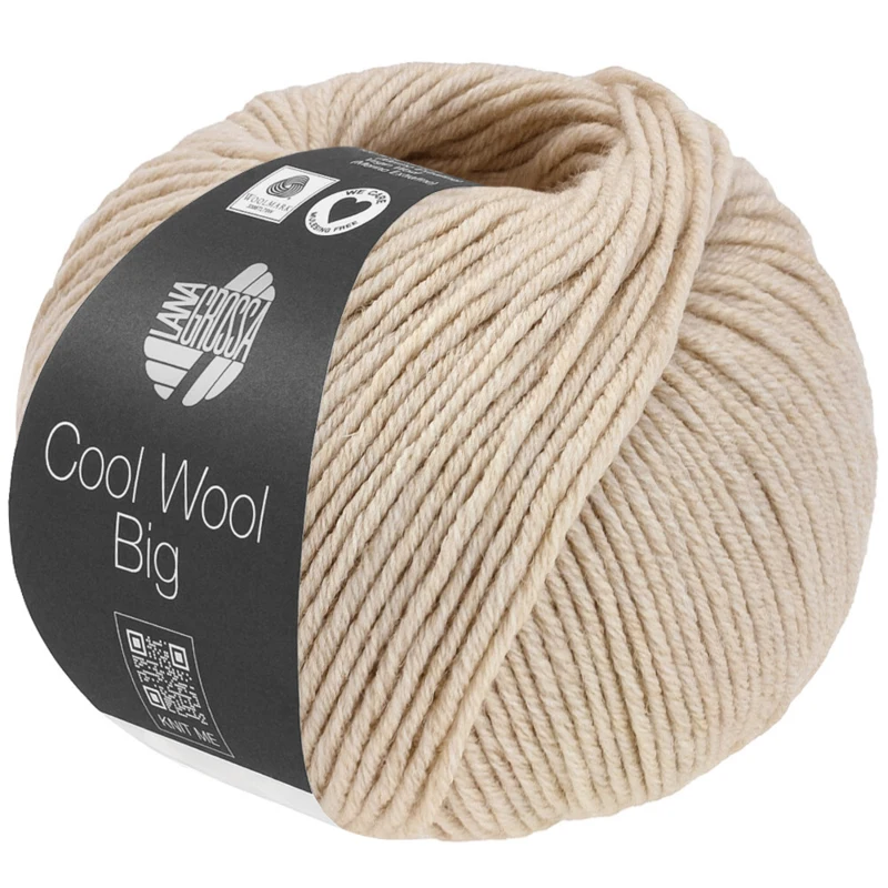 Lana Grossa Cool Wool Big 1707 Beige melerad