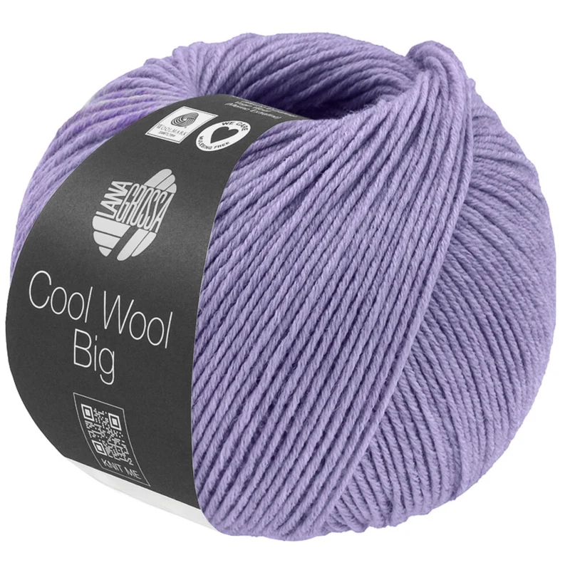 Lana Grossa Cool Wool Big 1698 Lila melerad