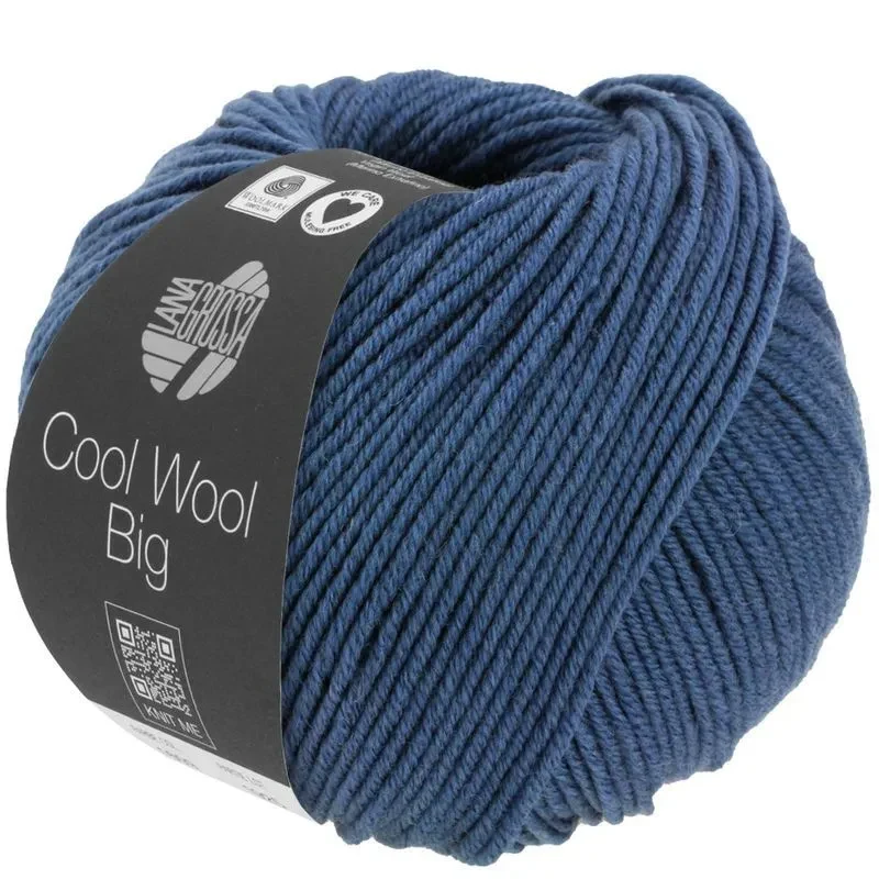 Cool Wool Big 1655 Mörkblå melerad