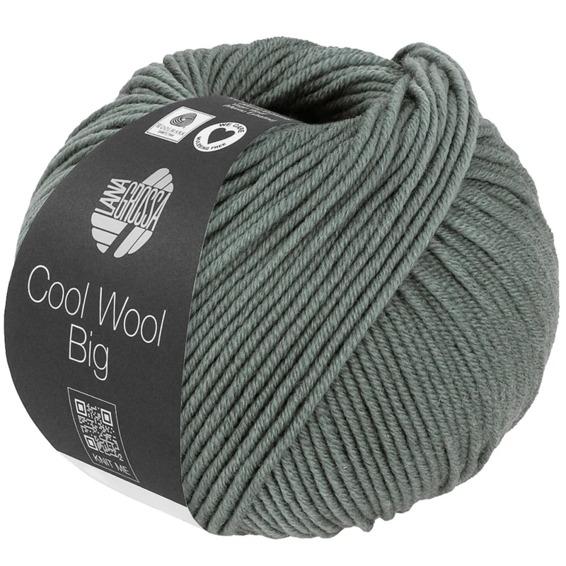 Lana Grossa Cool Wool Big 1040 Grågrön