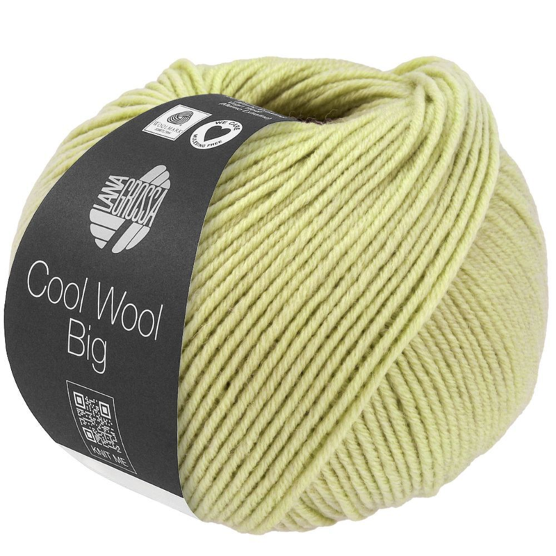 Lana Grossa Cool Wool Big 1029 Björkgrön