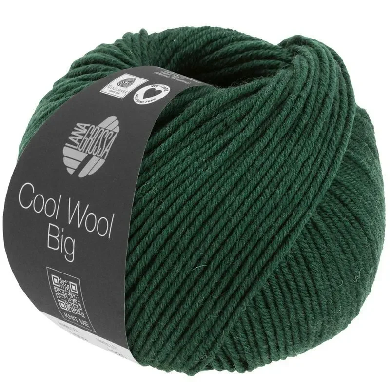 Cool Wool Big 1625 Mörkgrön melerad