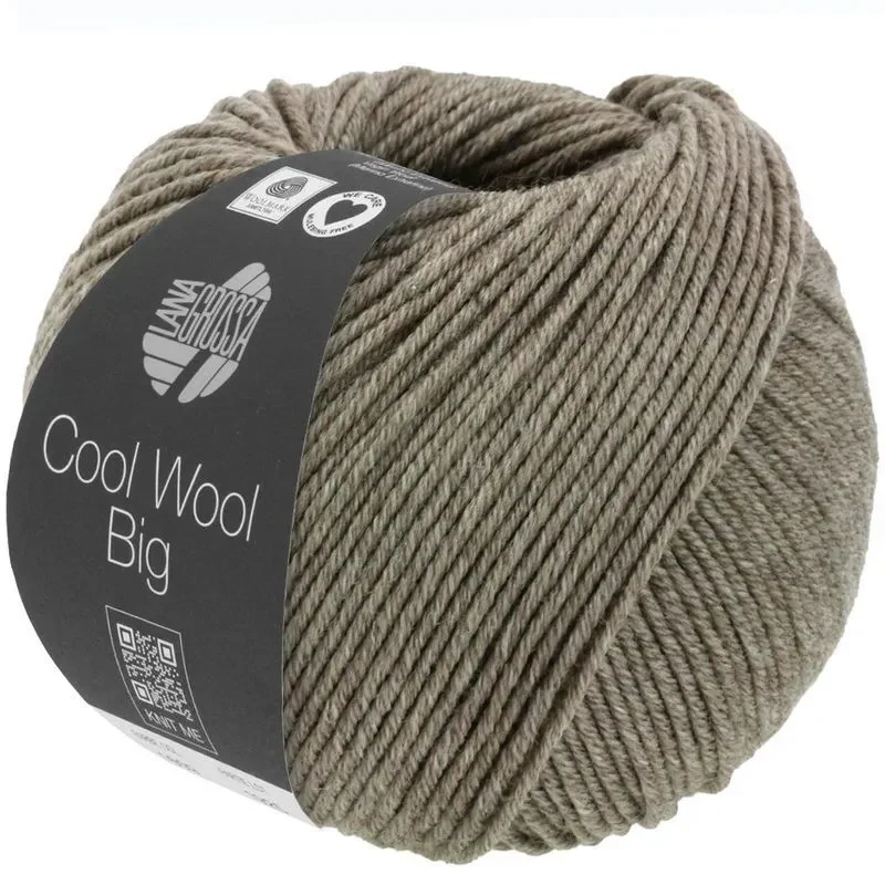 Cool Wool Big 1621 Gråbrun melerad