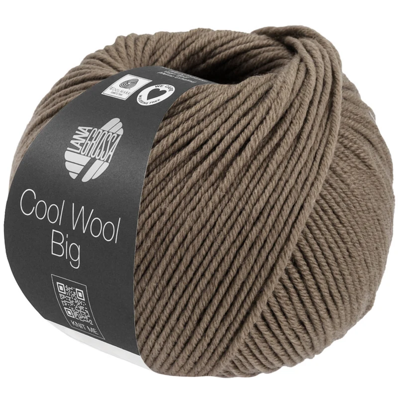 Lana Grossa Cool Wool Big 1708 Taupe melerad