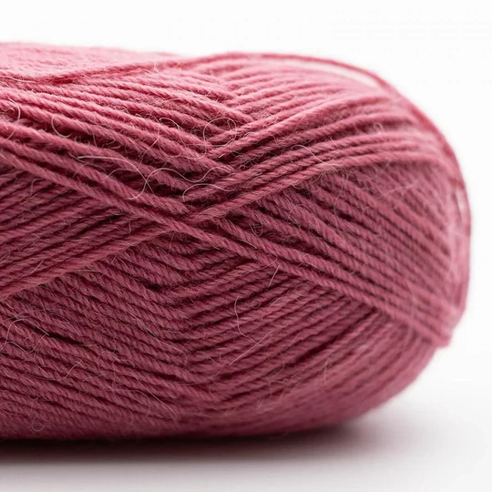 Kremke Soul Wool Edelweiss Alpaka 007 Dammrosa