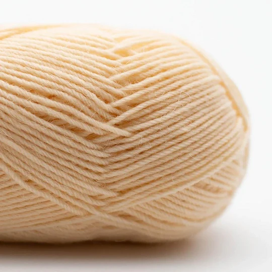 Kremke Soul Wool Edelweiss Alpaka 015 Blek persika