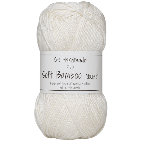 Go Handmade Soft Bamboo Double 17781 Elfenben