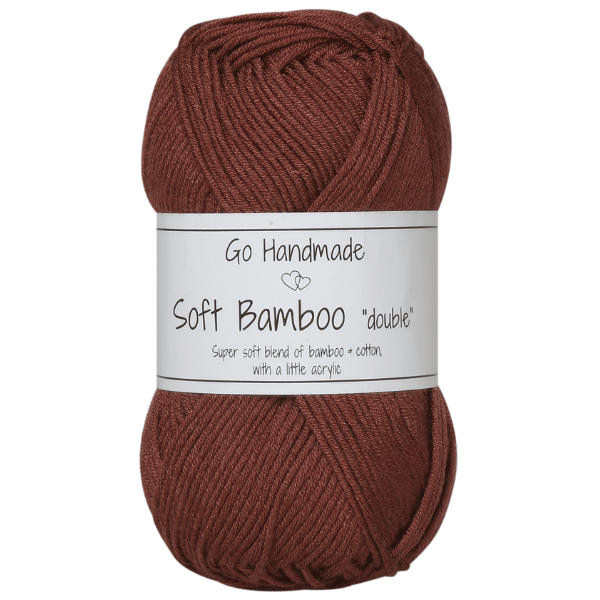 Go Handmade Soft Bamboo Double 17777 Karamell
