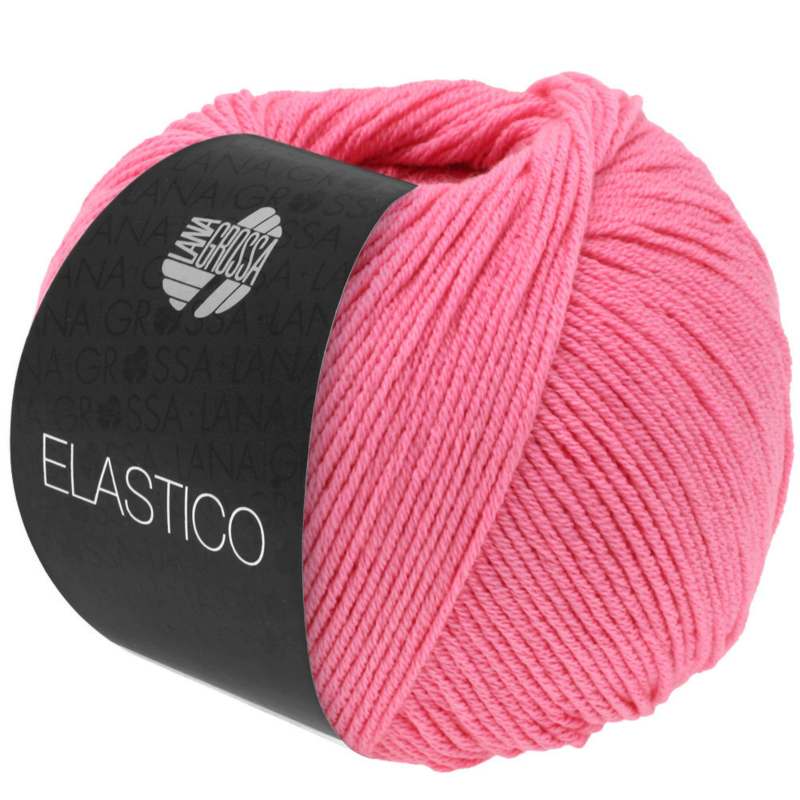 Lana Grossa Elastico 178 Polkagrisrosa