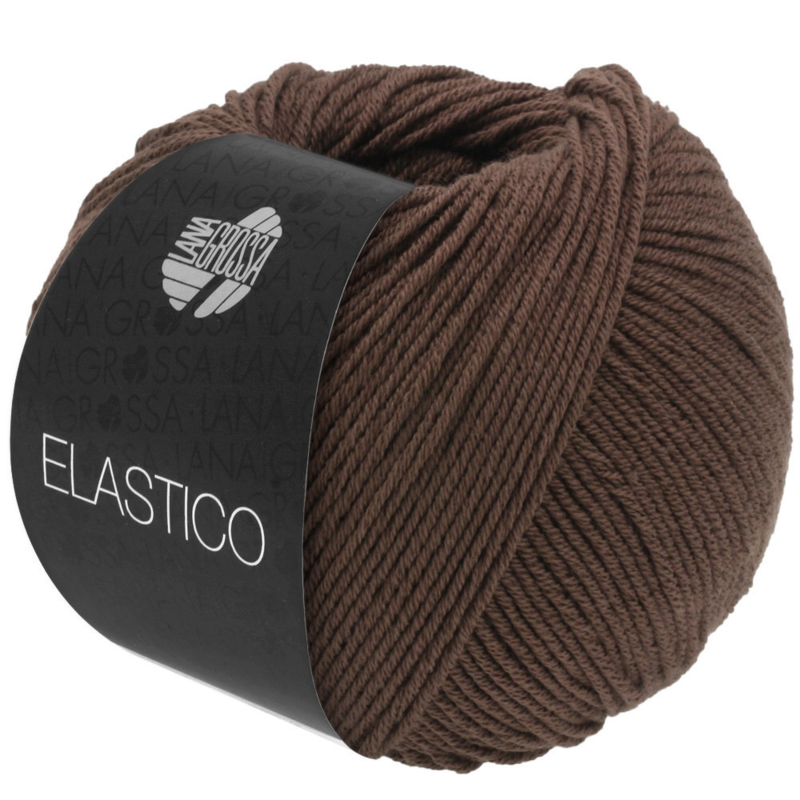 Lana Grossa Elastico 182 Chokladbrun