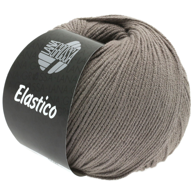 Lana Grossa Elastico 137 Gråbrun