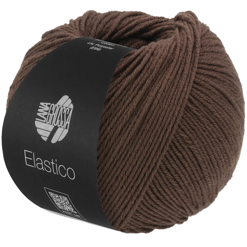Lana Grossa Elastico 182 Chokladbrun