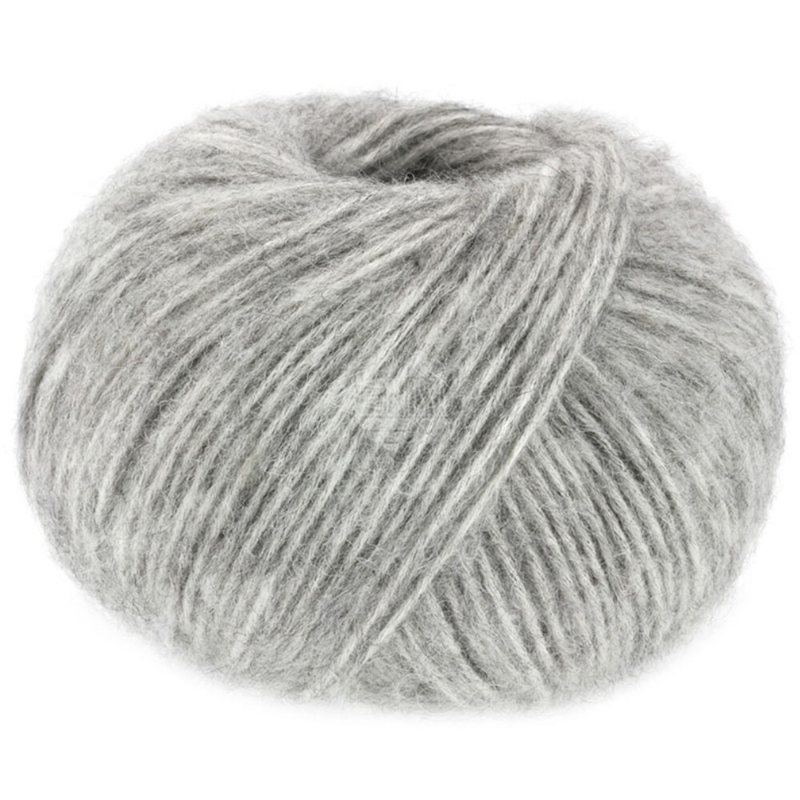 Lana Grossa Natural Alpaca Pelo 03 Ljusgrå melerad