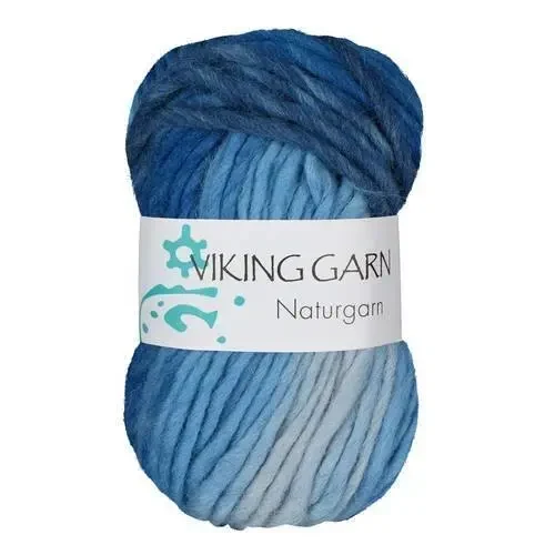 Viking Naturgarn 623 Multi blå