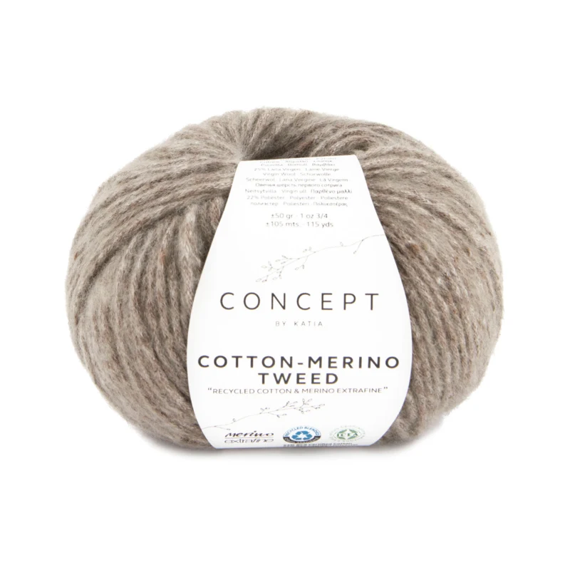 Katia Cotton-Merino Tweed