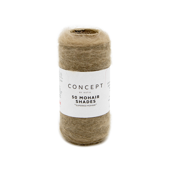 Katia 50 Mohair Shades 8 Stengrå