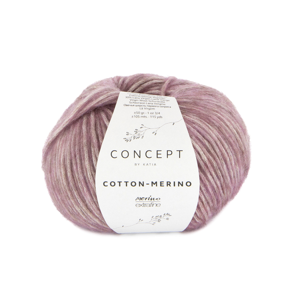 Katia Cotton-Merino 143 Pastellviolett