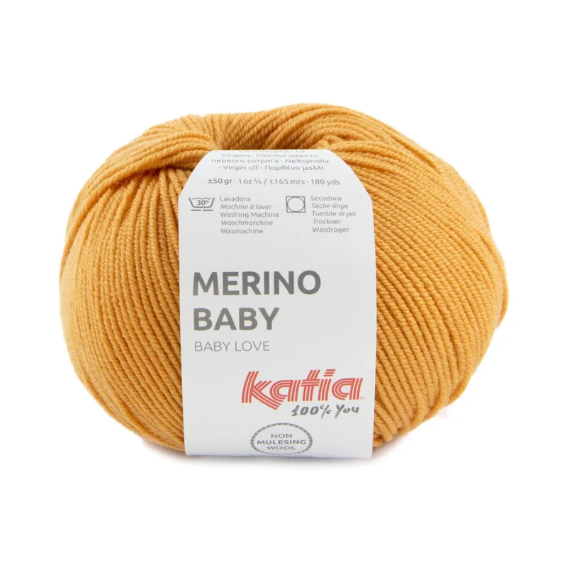 Katia Concept Merino Baby 151 Pastell orange