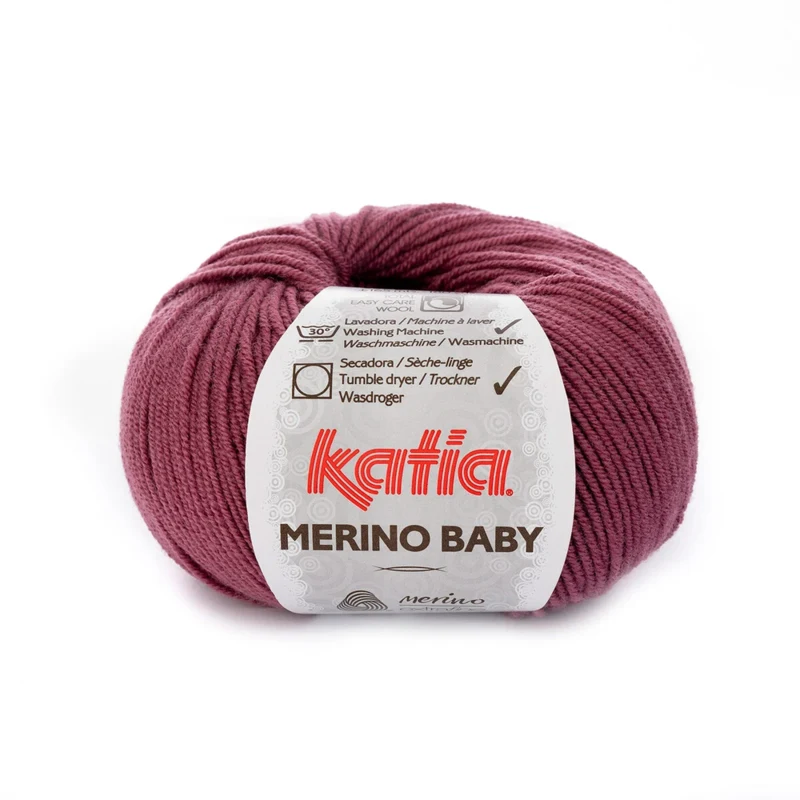 Katia Concept Merino Baby 078 Mörk lila