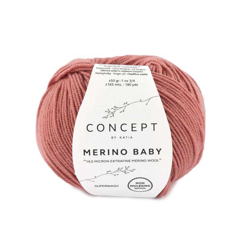 Katia Concept Merino Baby 087 Laxrosa
