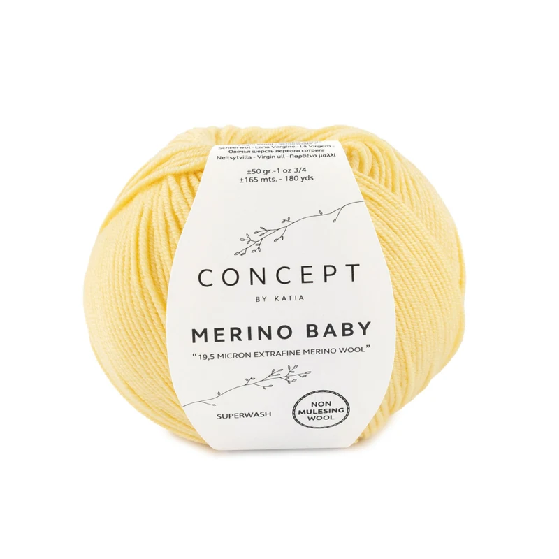 Katia Concept Merino Baby 037 Gul