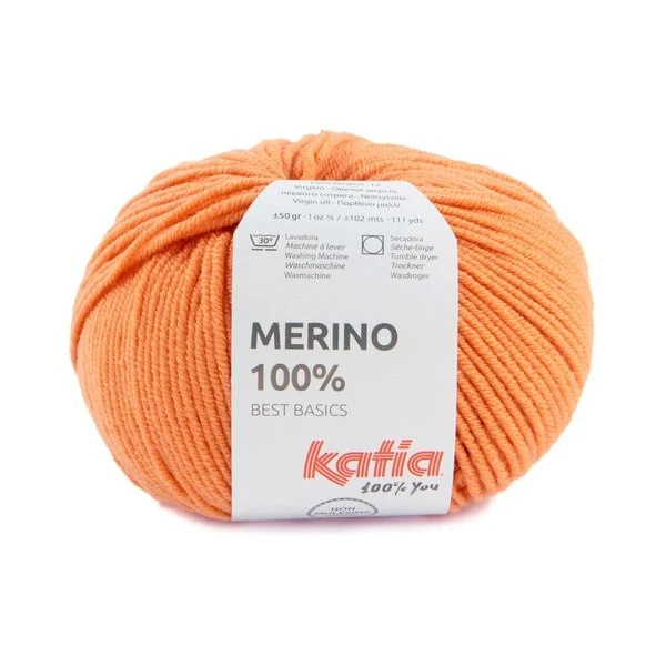 Katia Merino 100% 093 Pastell orange