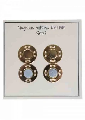 Go Handmade Magnetknappar 20 mm (2 st)