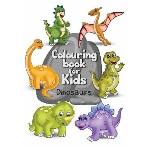 Målarbok A4 Kids Dinosaurs, 16 sidor
