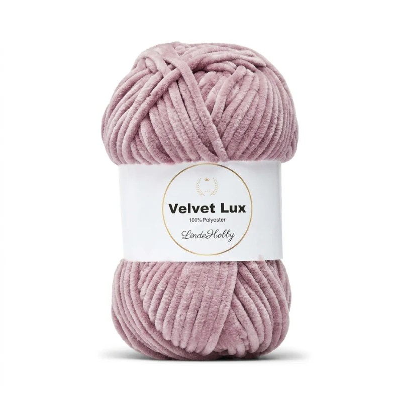 LindeHobby Velvet Lux 43 Dammig rosa