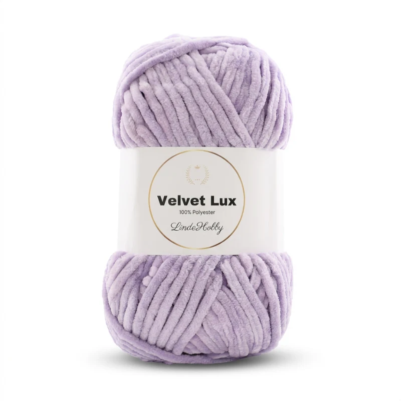 LindeHobby Velvet Lux 52 Lavendelgrå