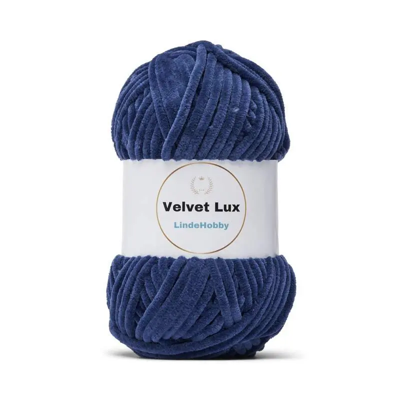LindeHobby Velvet Lux 26 Marinblå