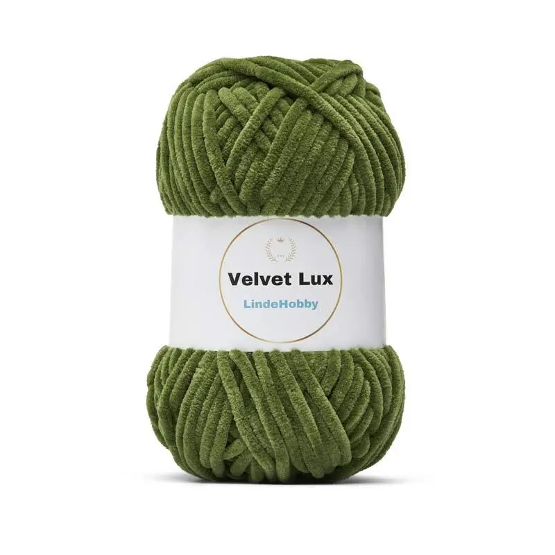LindeHobby Velvet Lux 31 Olivgrön
