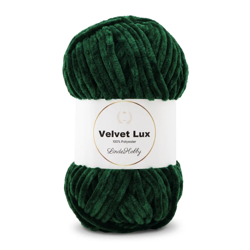 LindeHobby Velvet Lux 45 Skogsgrön