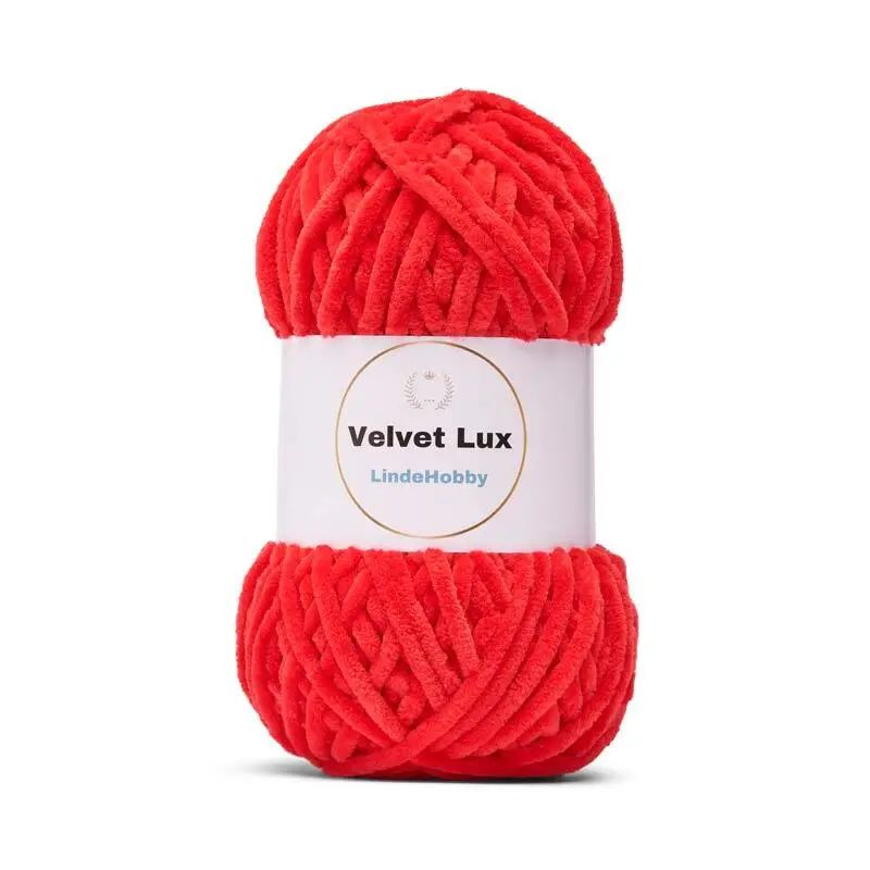 LindeHobby Velvet Lux 40 Röd