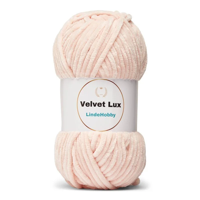 LindeHobby Velvet Lux 36 Ljus persika