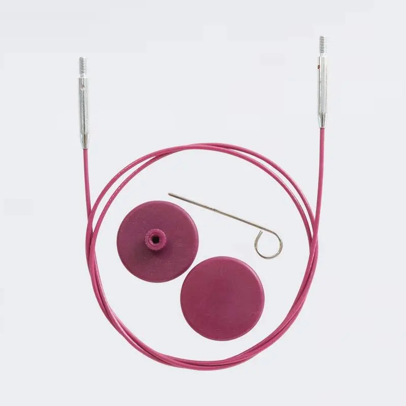 KnitPro Kabel i rostfritt stål (40-150 cm)