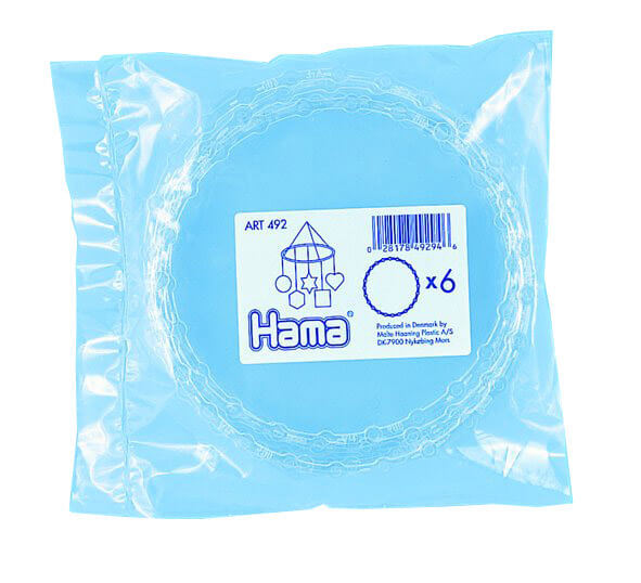 Hama Mobilringar, 6 stycken.