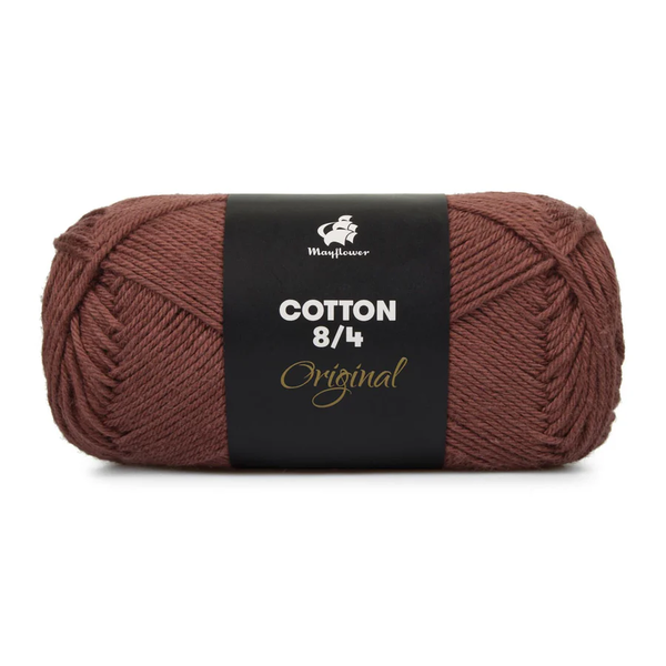 Mayflower Cotton 8/4 1437 Rödbrun